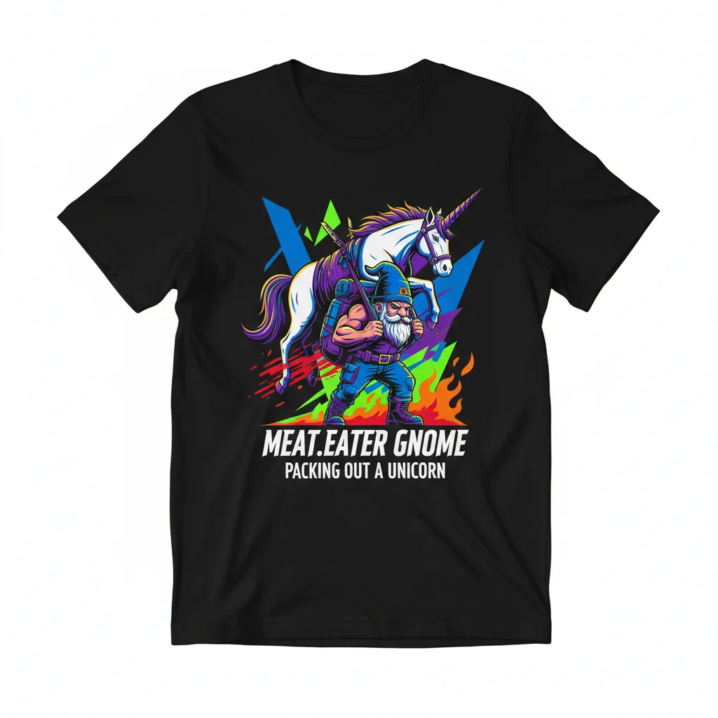 Mythic Haul: Gnome & Unicorn Street Tee