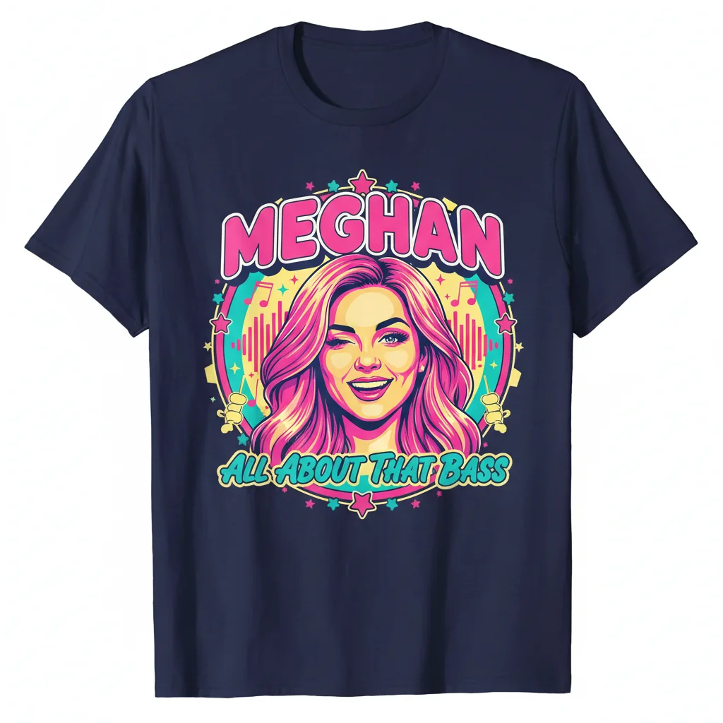 Meghan Trainor Graphic Tee | Premium Streetwear Fit 1 Meghan Trainor Graphic Tee | Premium Streetwear Fit