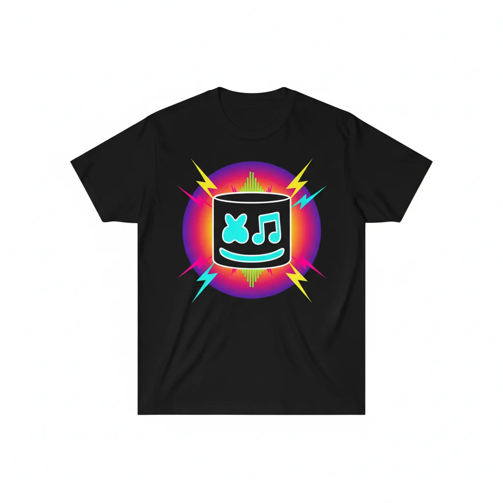 Marshmello Mellov3 T-Shirt | Electronic Music Graphic Tee