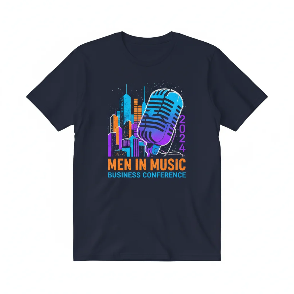Rhythm & Vision: Men's Music Business Conference Essential Tee