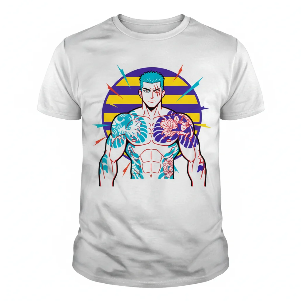 Baki Hanayama Tattoo Essential T-Shirt: Ultra-Durable & Fade-Resistant