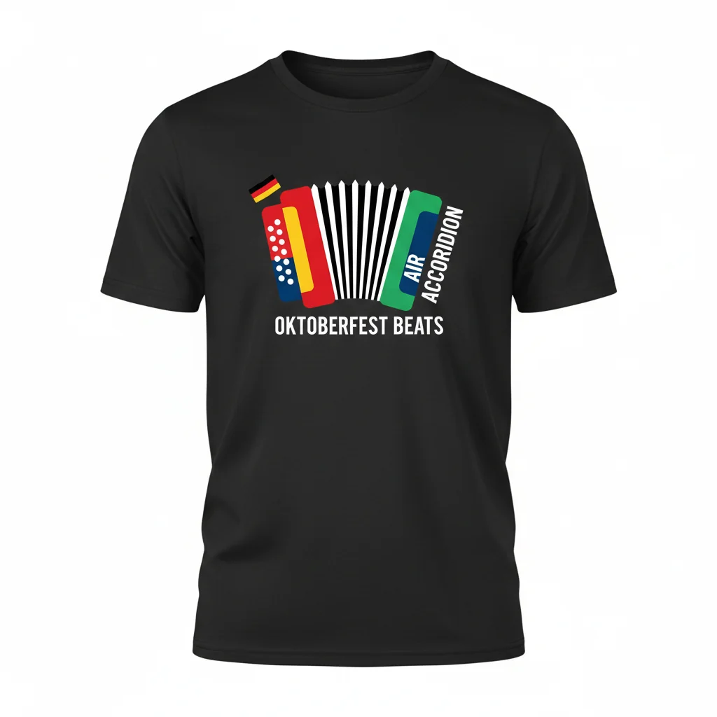Accordian Vibe Tee: Street-Ready Festival & Player Essential