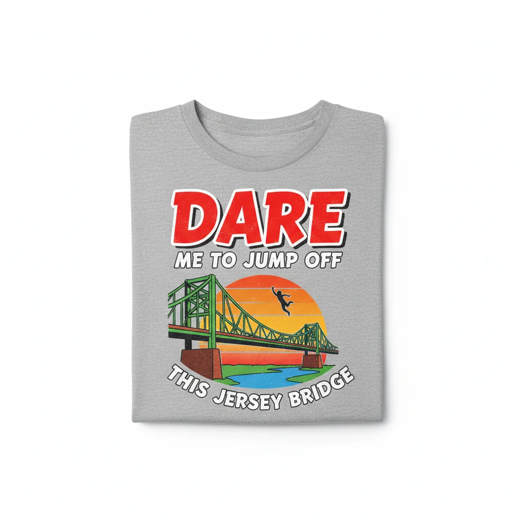 Dare Me To Jump Off This Jersey Bridge Movie Fan T-Shirt - Essential Tee