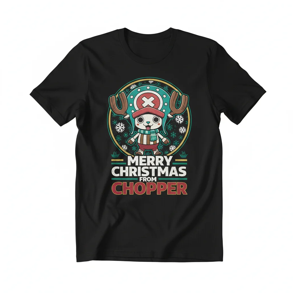 Tony Tony Chopper One Piece Merry Christmas Essential T-Shirt – Durable, Vibrant & Perfect Fit