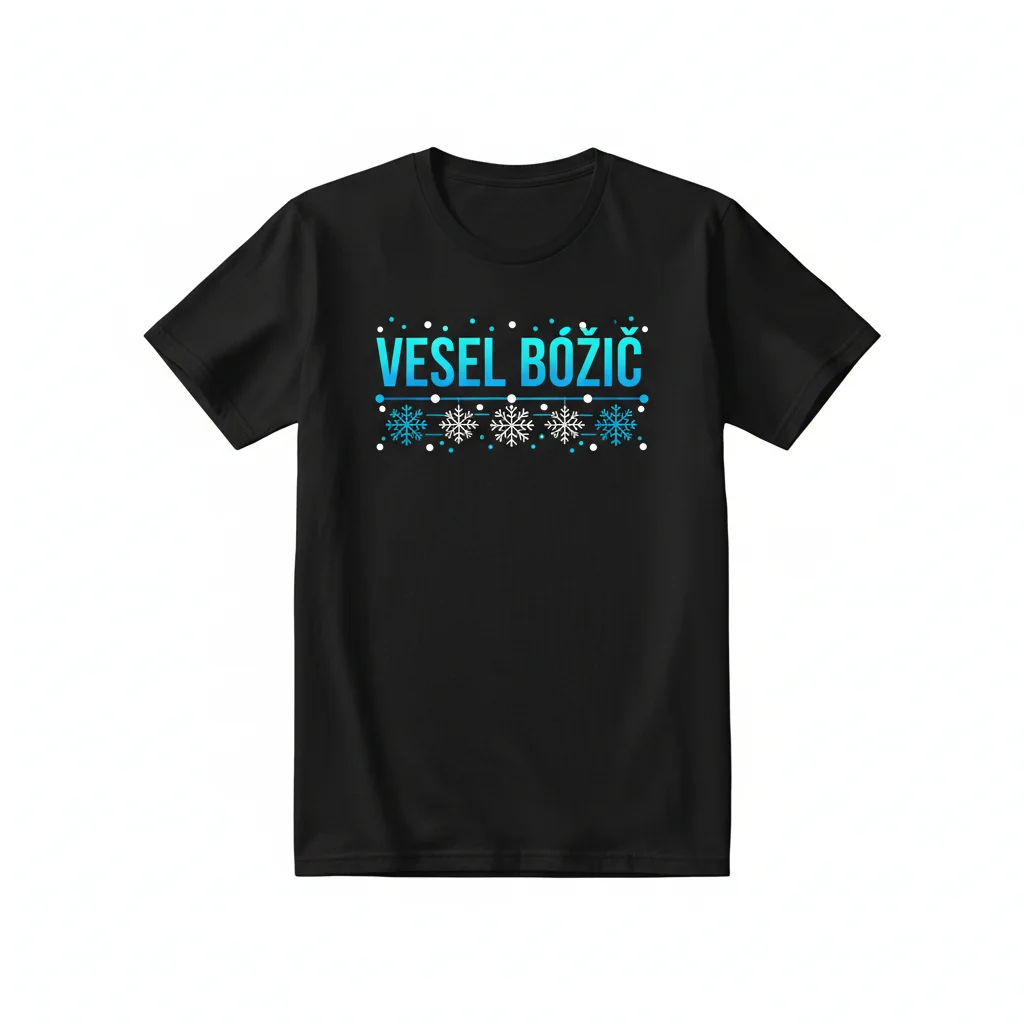 Vesel Božič Essential T-Shirt: Praznična Izdržljivost in Udobje