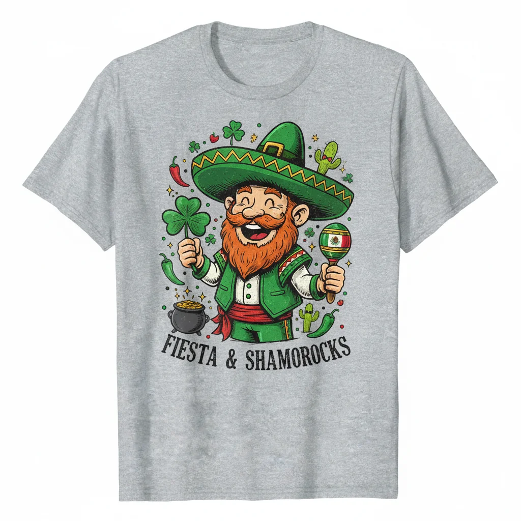 Leprechaun Fiesta Tee: St. Paddy's Streetwear