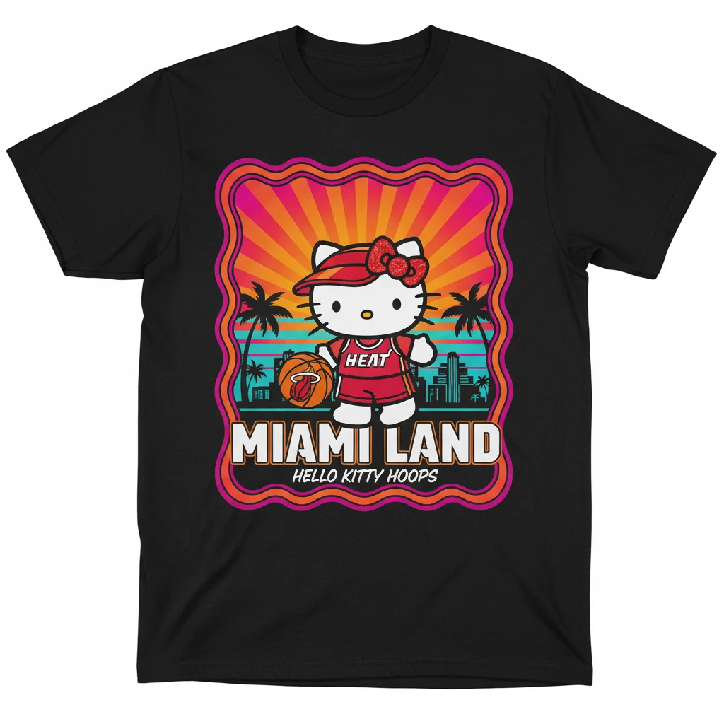 Miami HEAT x Hello Kitty: The Land of Dreams Tee