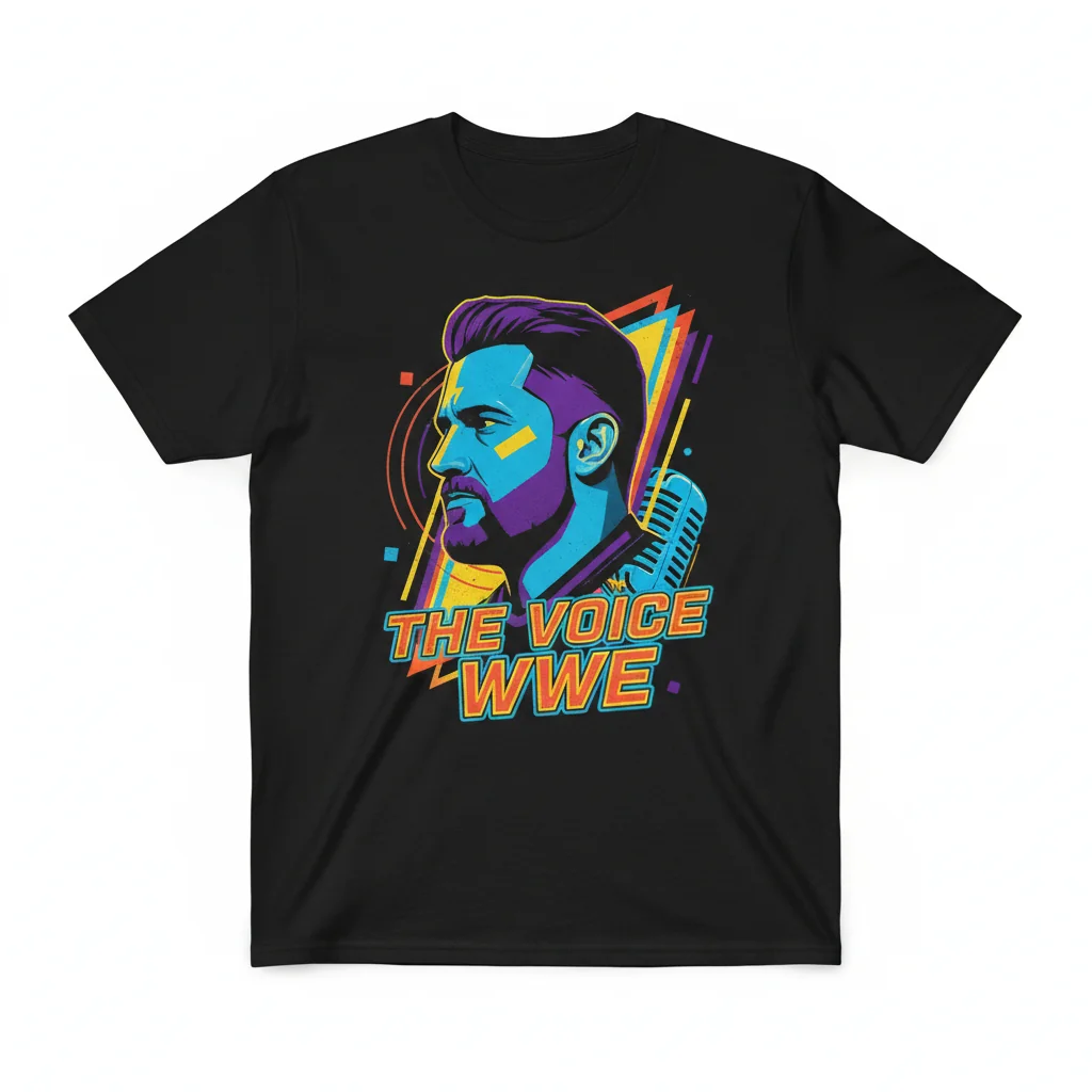 Michael Cole 'The Voice of WWE' - Premium Artist-Designed Tee