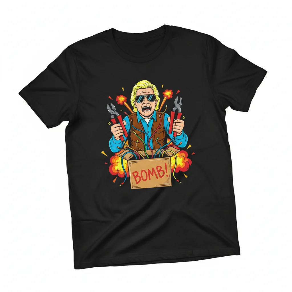 Scott's 'MacGruber' Tee: Halloween Drop
