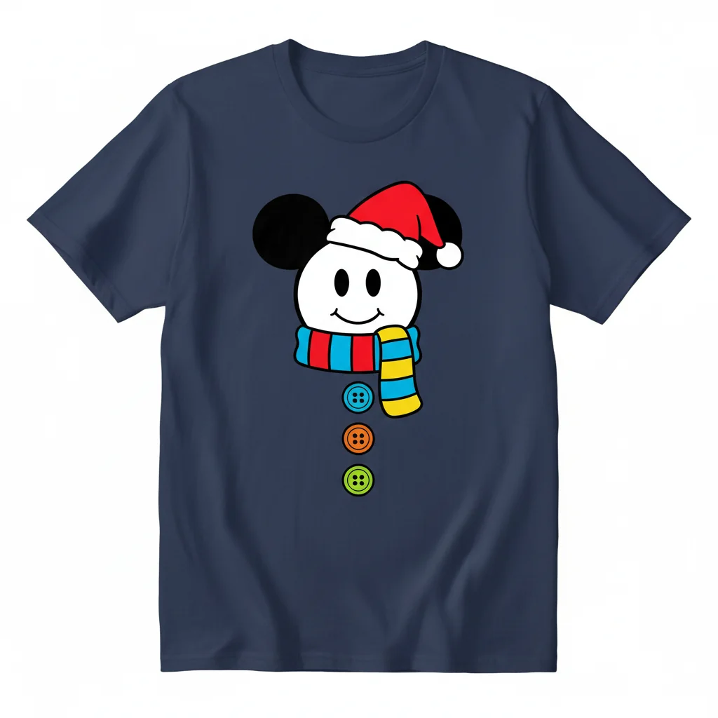 Mickey Snowman Tee | Essential Streetwear