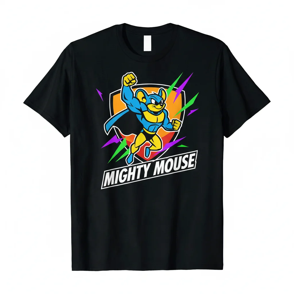 MIGHTY MOUSE™ – The Durable, Fade-Resistant Essential T-Shirt