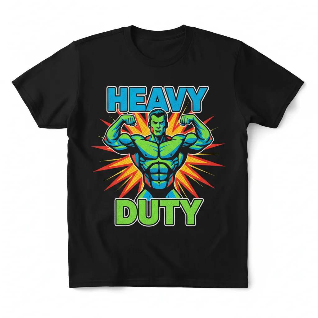 Mike Mentzer Heavy Duty Shirt | Vintage Bodybuilding Gym & Fitness Tee