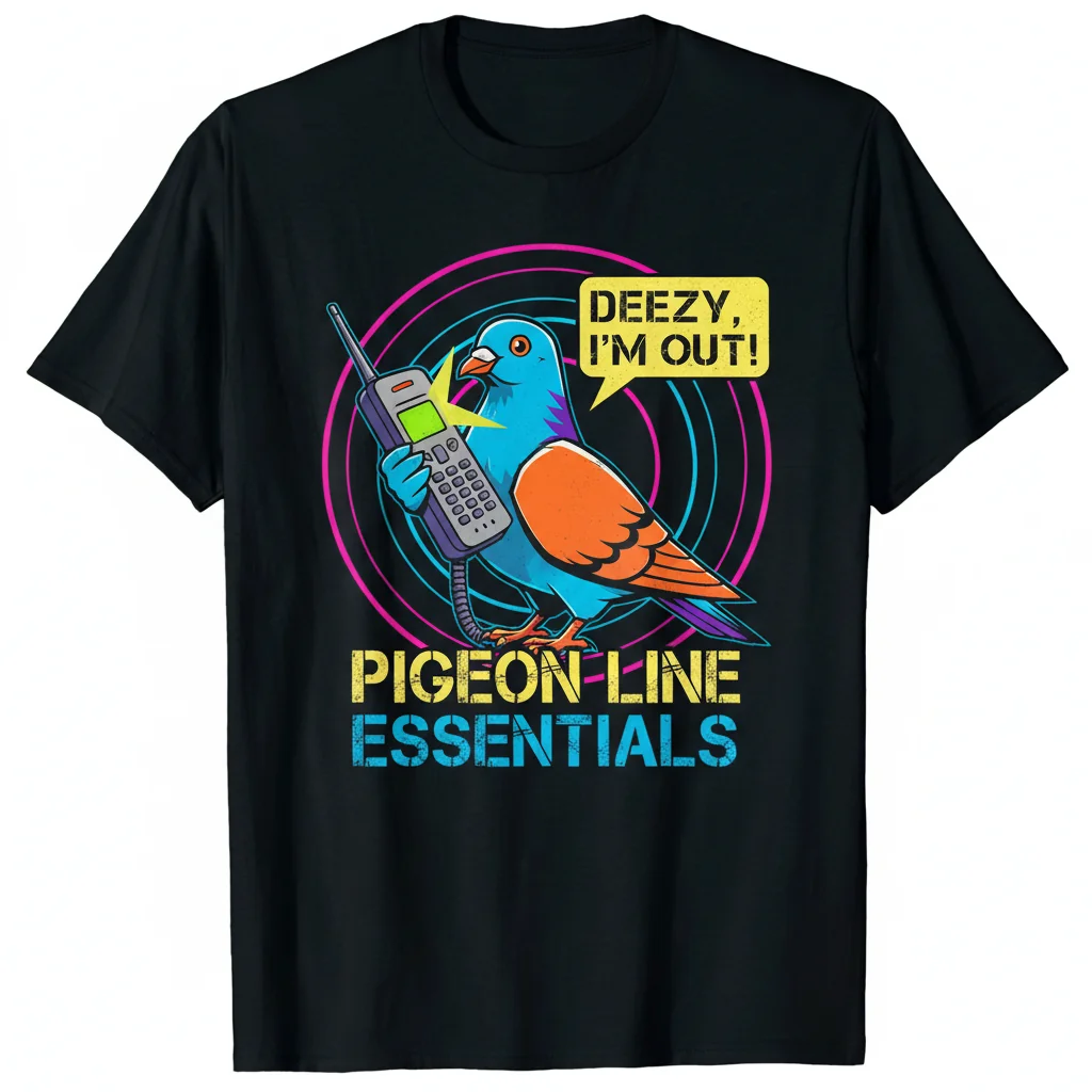 Mike Tyson Mysteries Pigeon Phone Tee