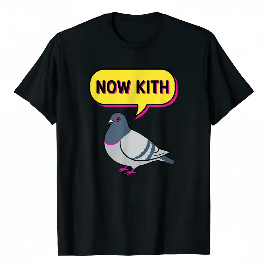 Embrace the Iconic: Mike Tyson's "Now Kith" Pigeon Tee