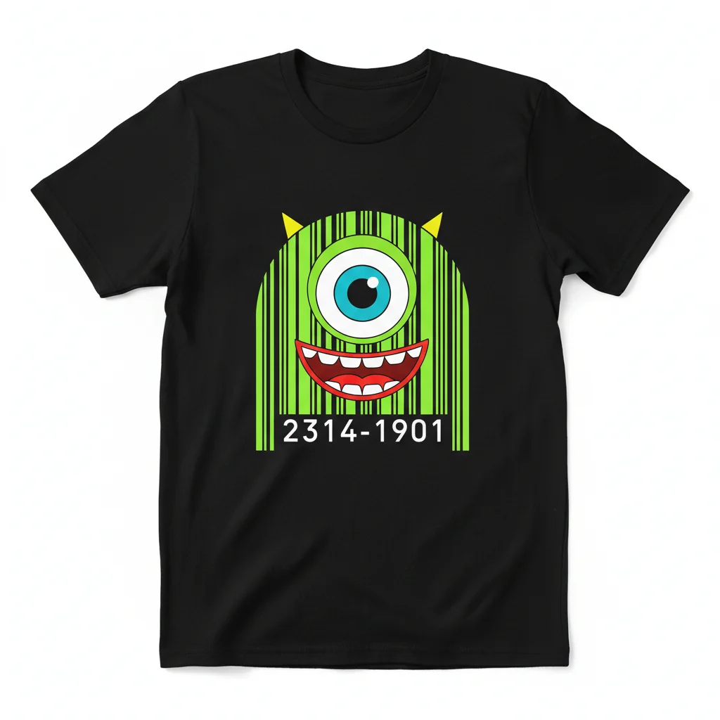 Wazowski Barcode Essential Tee | Street Ready