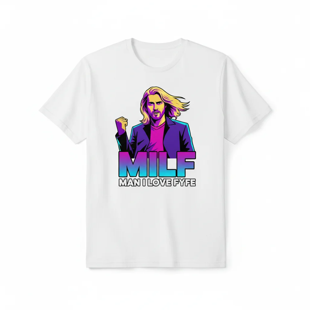 The "MILF (Man I Love Fyfe)" Essential Tee – A Tribute to Unseen Heroes