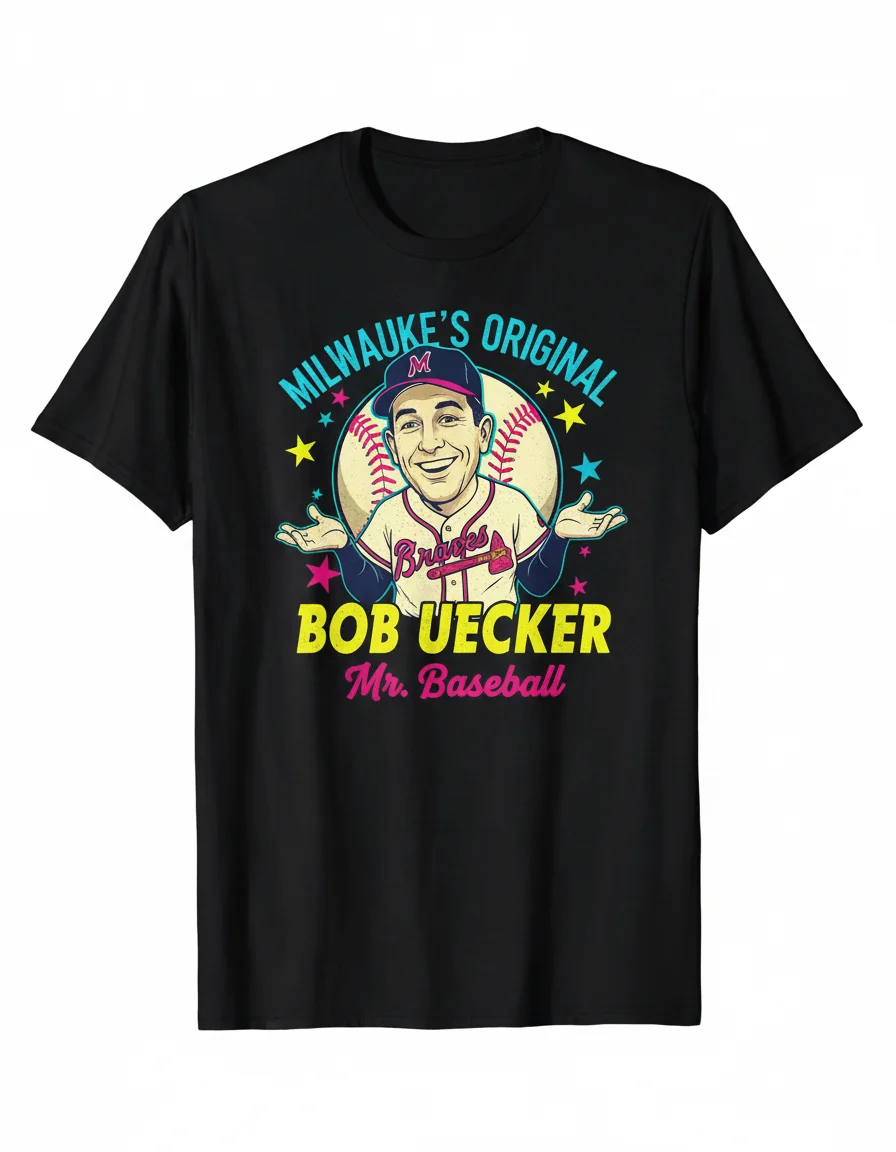 Uecker's Mr. Baseball Tee: Milwaukee OG Edition