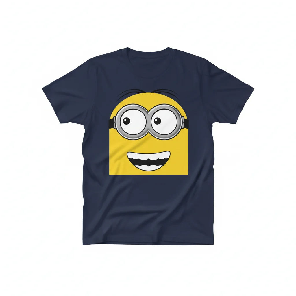 Minions Dave's Upward Gaze: Essential Smile Tee
