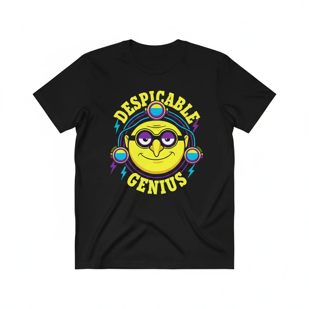 Despicable Genius Outline Tee