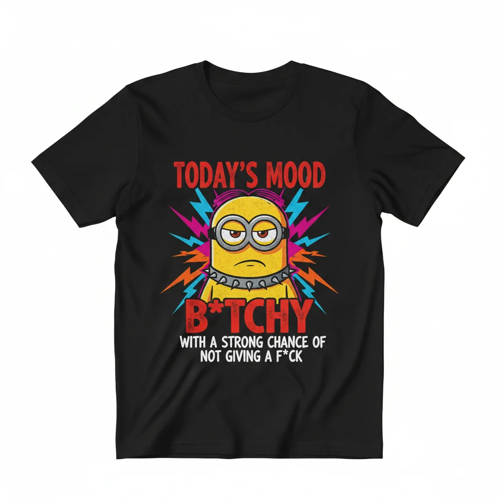 Today's Mood Minions Graphic Tee