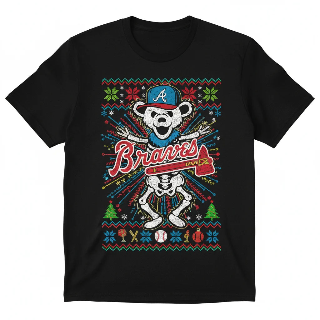 Braves x Grateful Dead Holiday Sweater