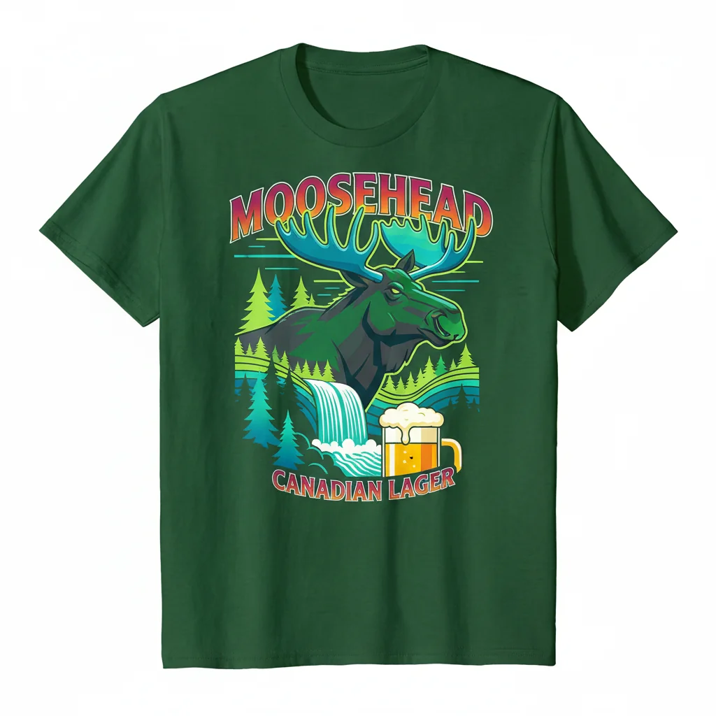 The Moosehead Beer Tribute T-Shirt | Wearable Art for the Independent Spirit