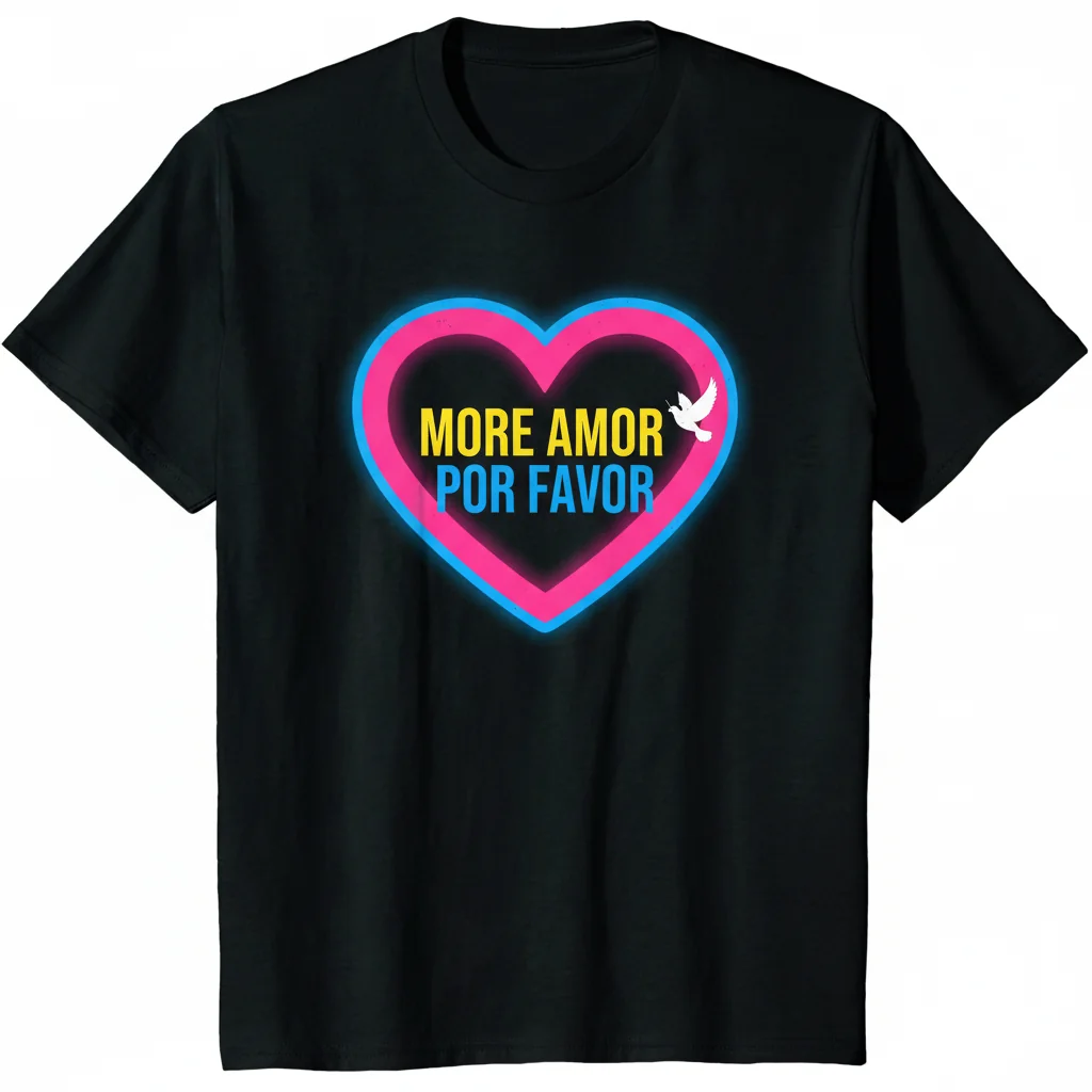 More Amor Por Favor: Embrace Love & Style Essential T-Shirt