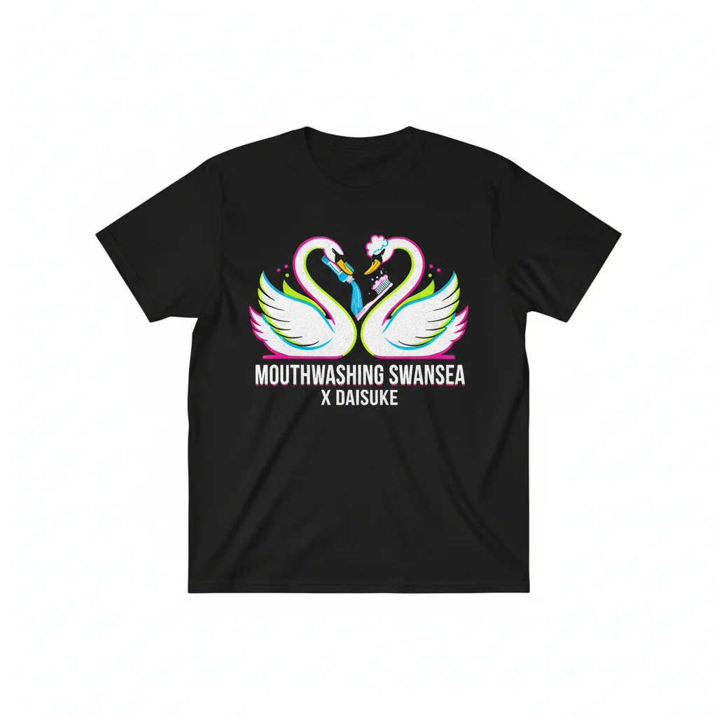 Swansuke Swansea x Daisuke Mouthwashing Tee: Unrivaled Comfort & Style