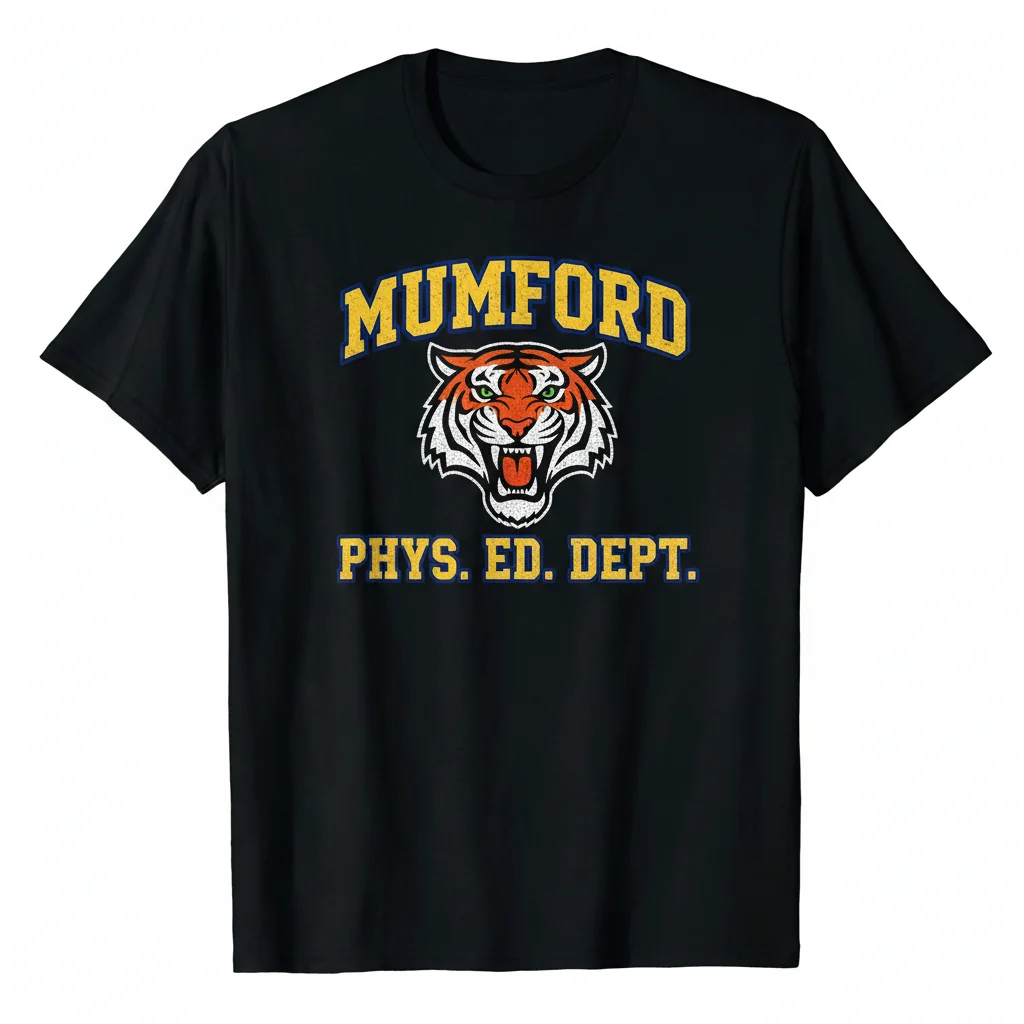 MUMFORD PHYS. ED. DEPT Essential T-Shirt – Premium Cotton, Retail Fit & Durable Design 1 MUMFORD PHYS. ED. DEPT Essential T-Shirt – Premium Cotton, Retail Fit & Durable Design