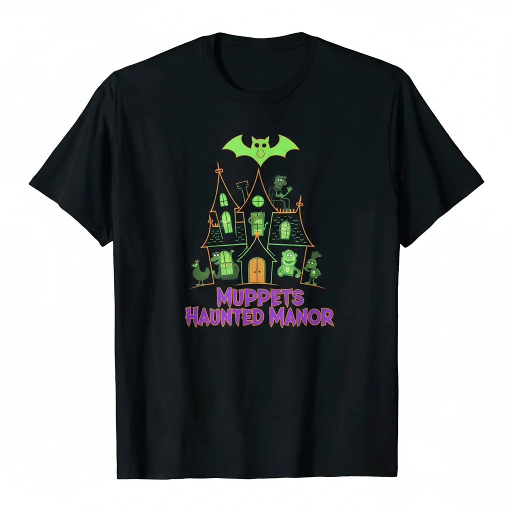 Muppets Haunted Mansion Essential Tee – Streetwear Drop