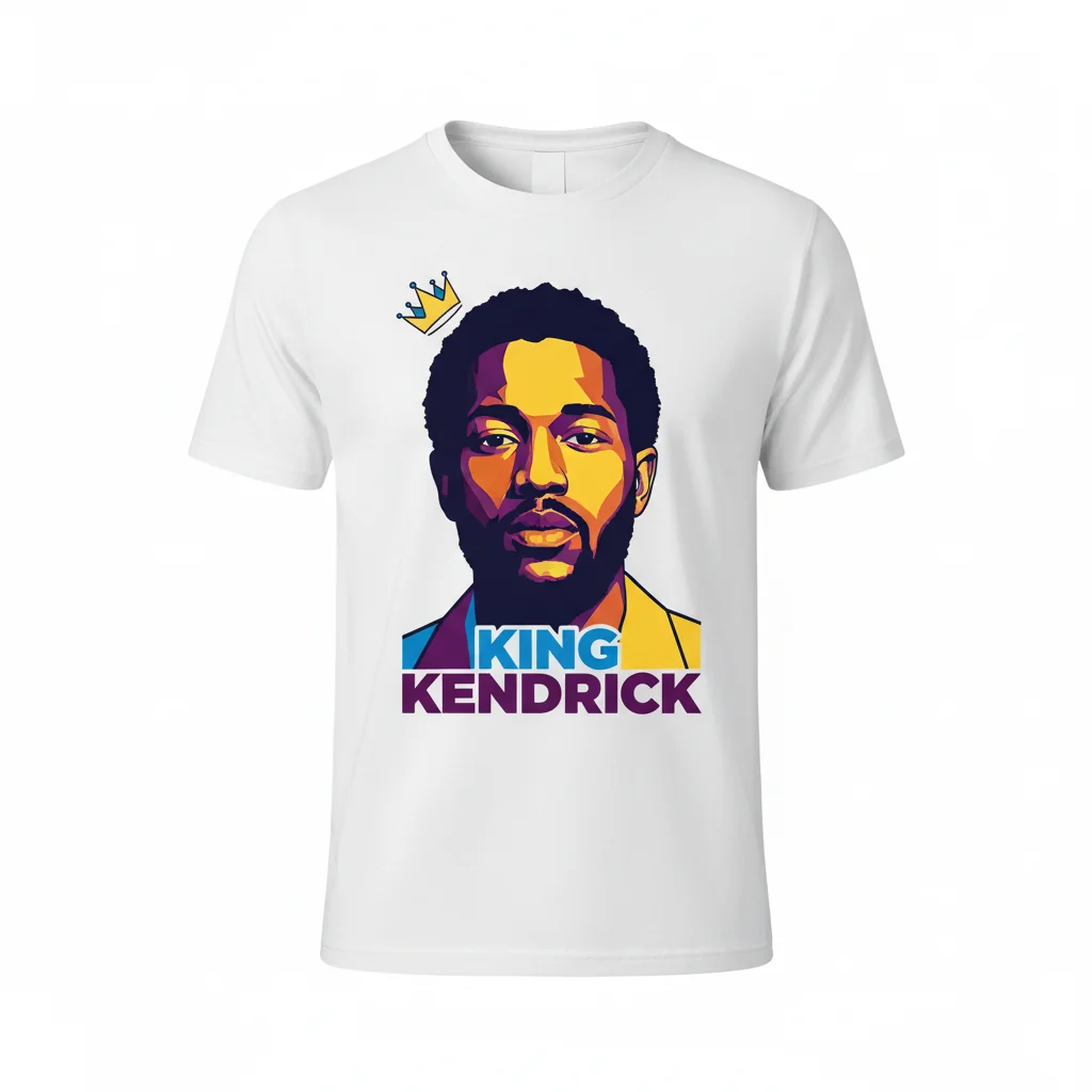 T-Shirt Kendrick Lamar Mostaza – Durabilidad y Estilo Sin Compromisos