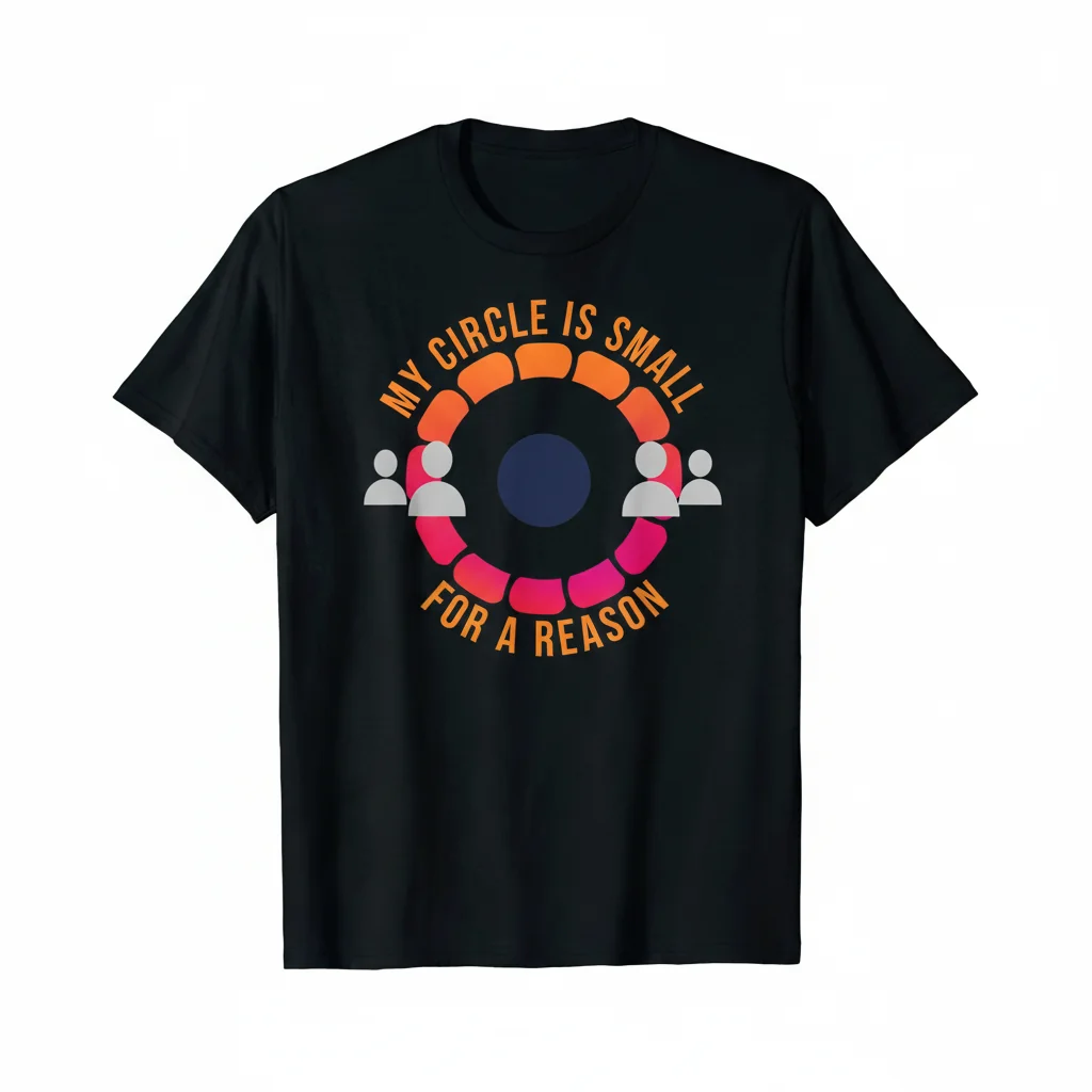 Small Circle, Big Vibe Essential Tee