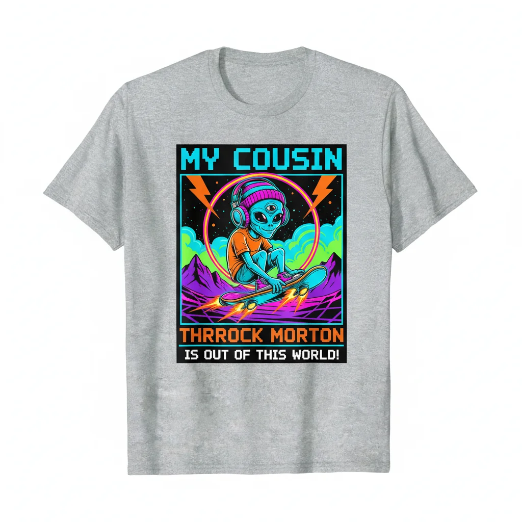 The 'My Cousin Throckmorton' Essential Tee: Wear Your Story