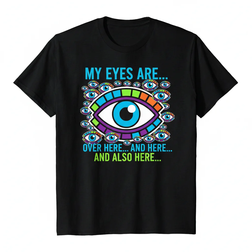 EYES OVER HERE Tee | Statement Streetwear