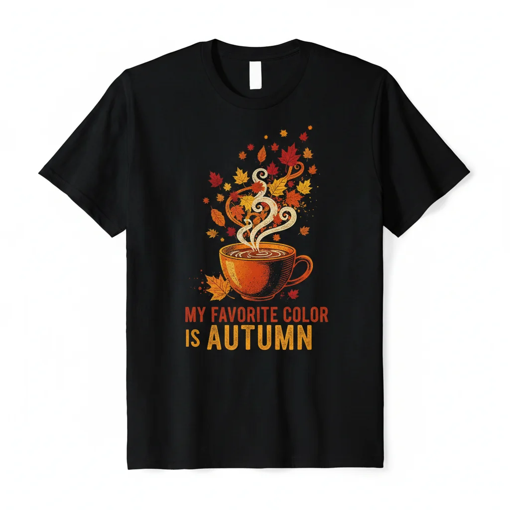 Autumn Hues Essential Tee 1 Autumn Hues Essential Tee