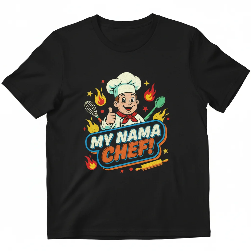 Embrace Your Culinary Spirit: "My Name A Chef" Essential Tee