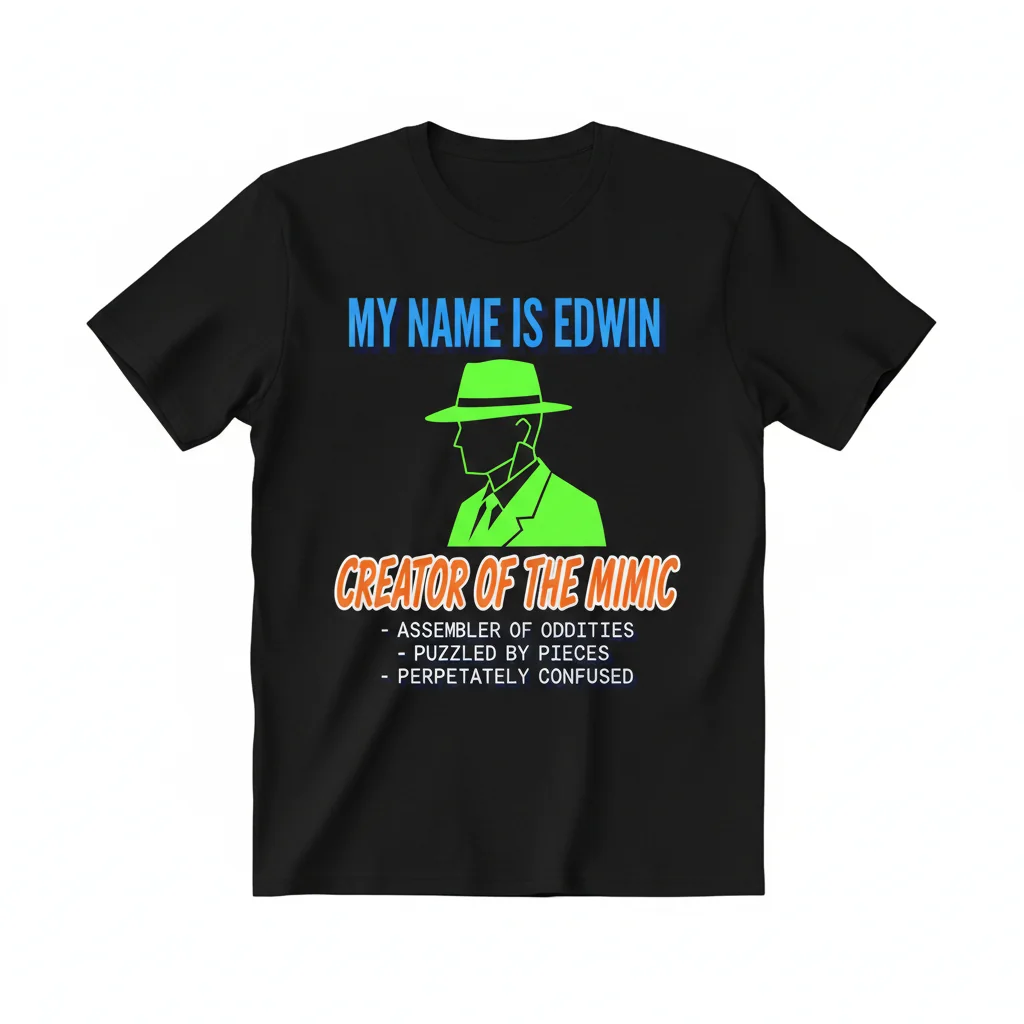 The "MY NAME IS EDWIN MEME" Story: Essential Art T-Shirt 1 The "MY NAME IS EDWIN MEME" Story: Essential Art T-Shirt