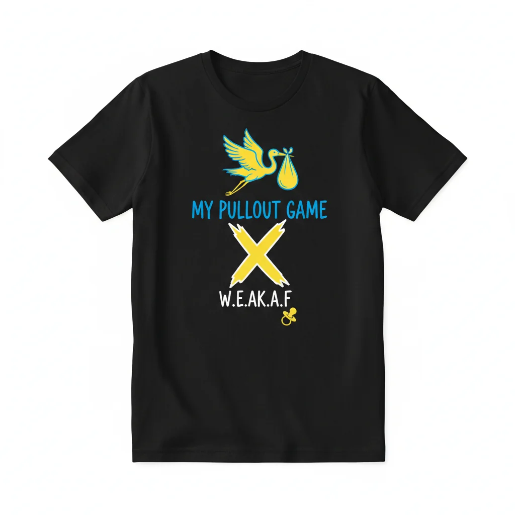 Embrace the "Weak AF" Journey: New Dad Essential Tee