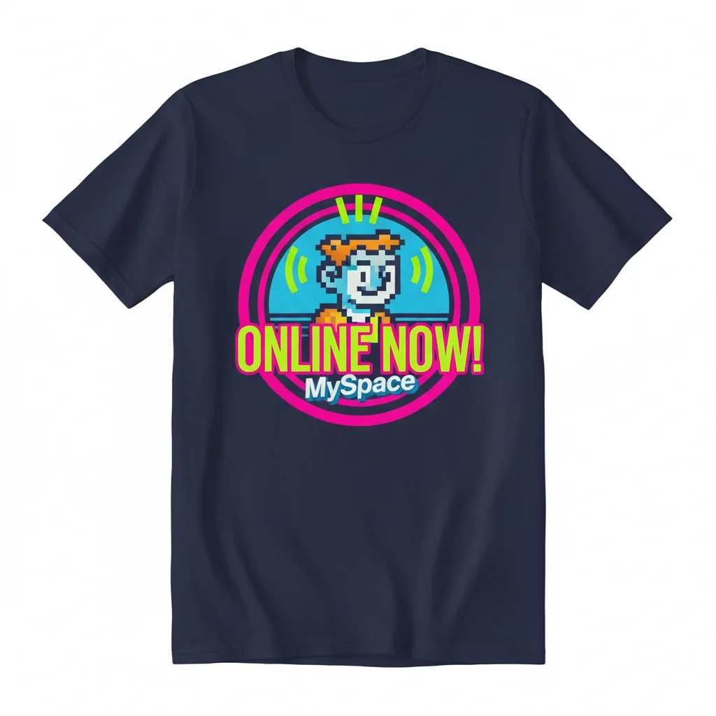 Myspace Online Now!™ – The Ultimate Essential T-Shirt: Fade-Resistant & Perfect Fit
