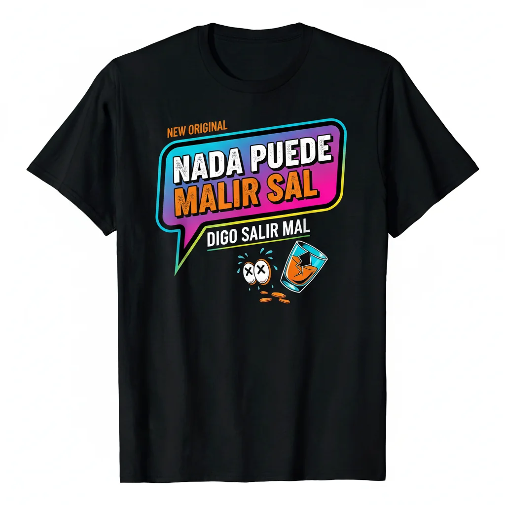 Camiseta "Nada Puede Salir Mal"