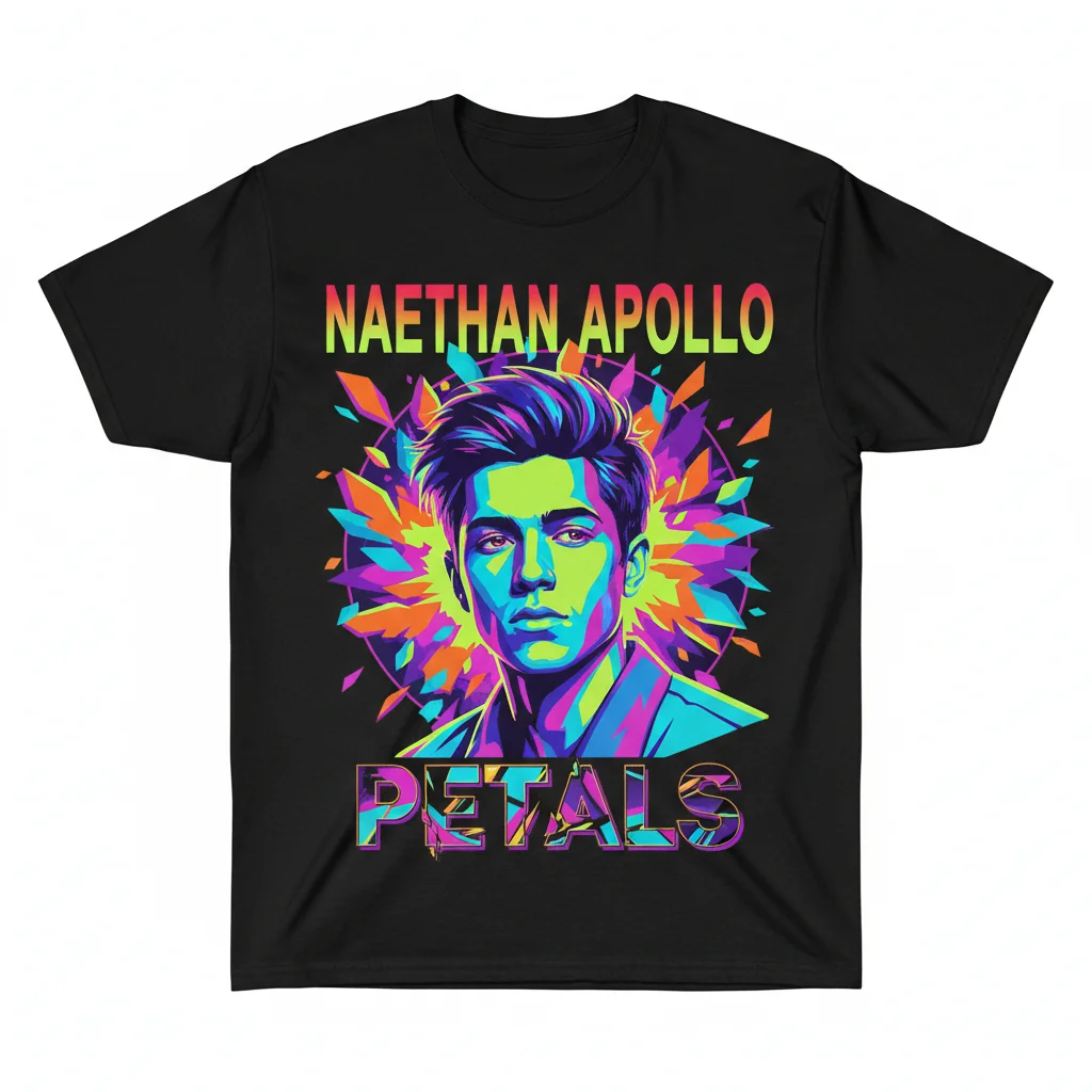 Naethan Apollo Petals T-Shirt | Unisex Floral Graphic Tee