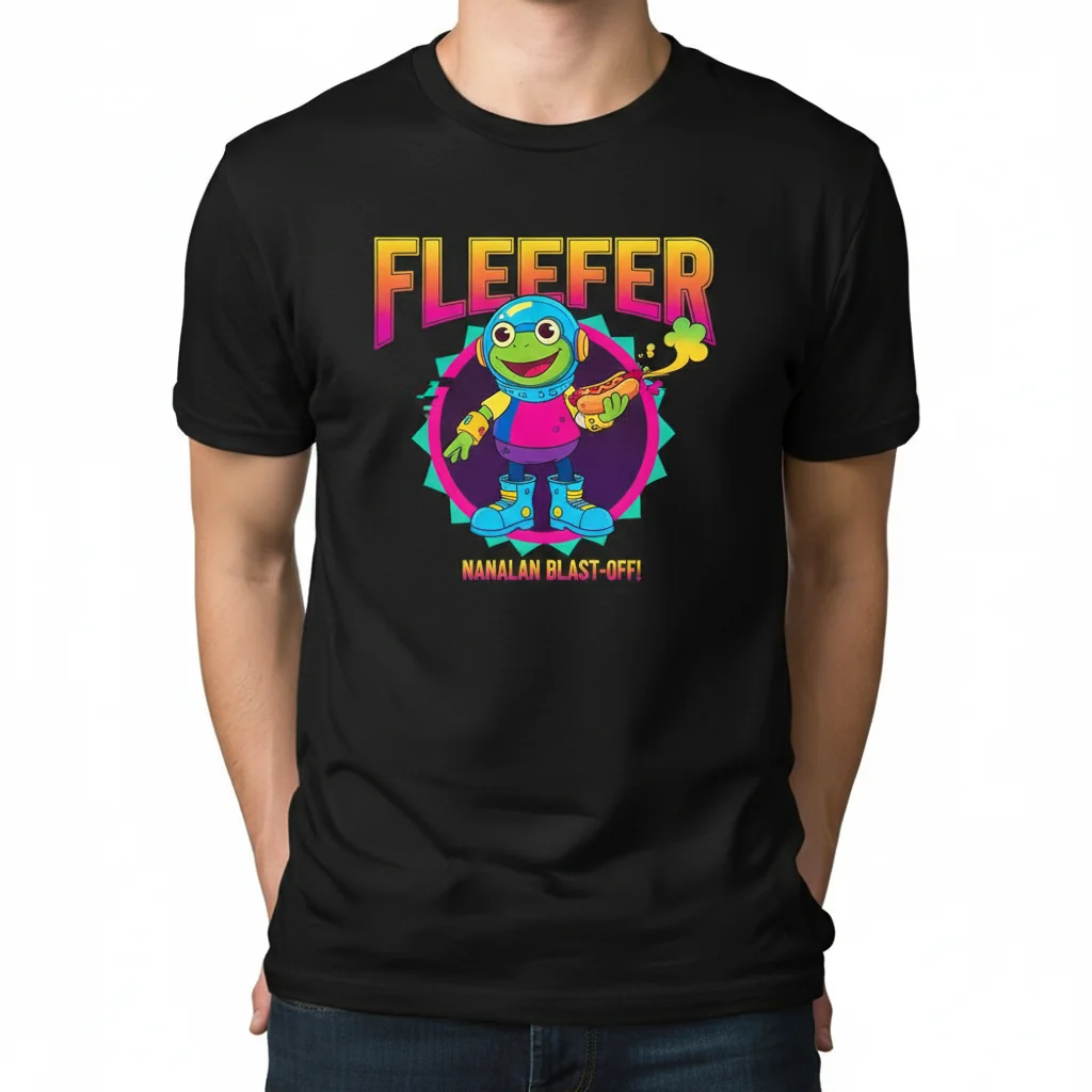 Nanalan Fleefer Meme T-Shirt | Soft Cotton Unisex Graphic Tee