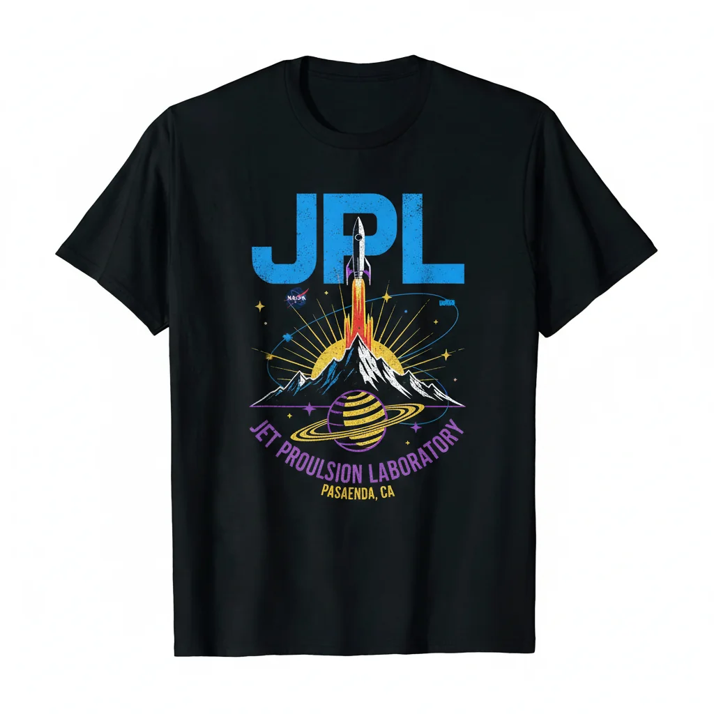 NASA JPL T-Shirt | Jet Propulsion Laboratory Space Exploration Tee
