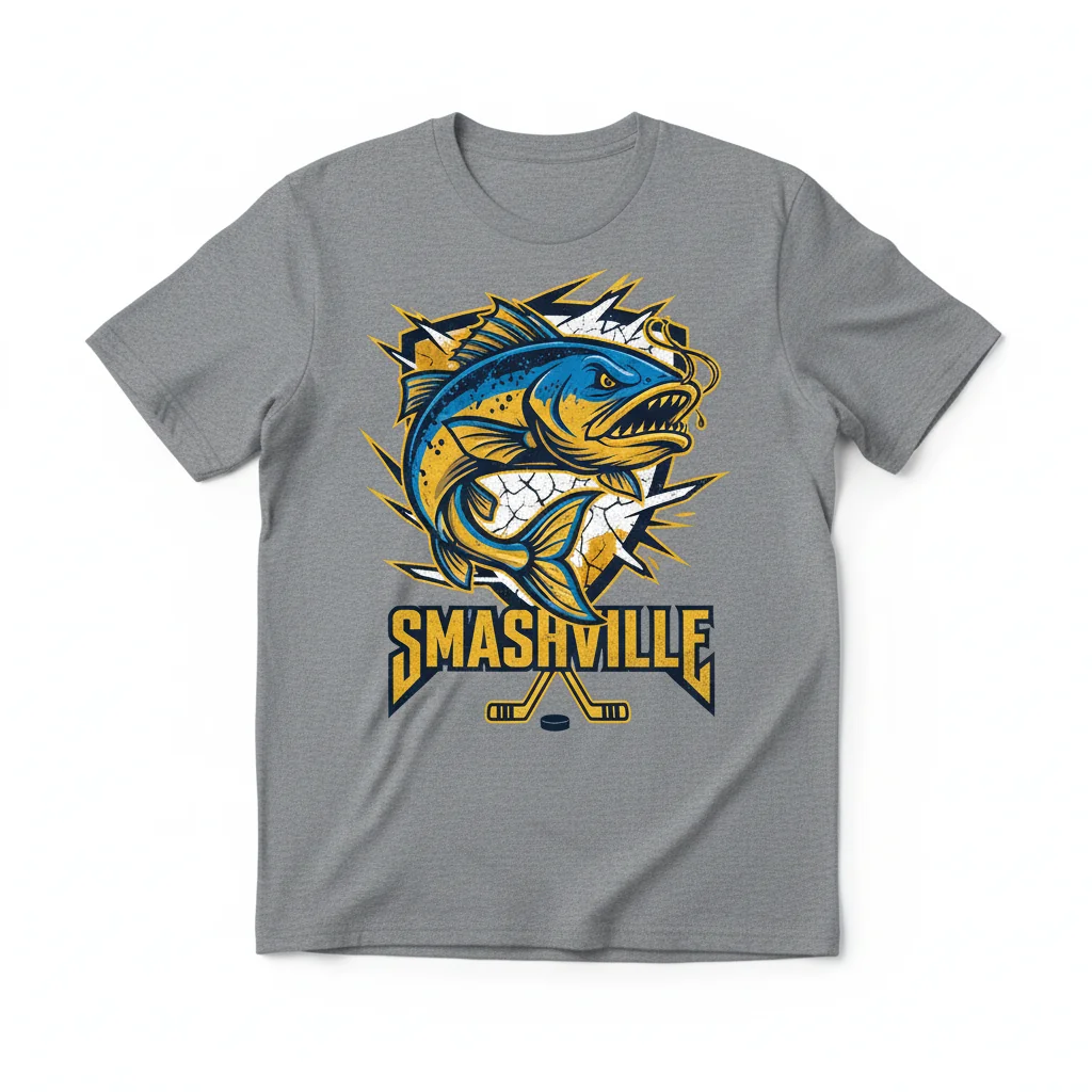 Predators Catfish Smashville Tee