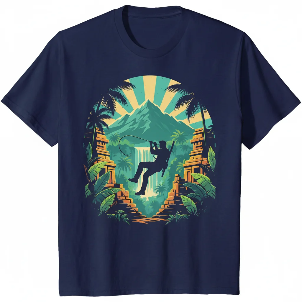 Uncharted Blue Essential Tee: Drake Edition