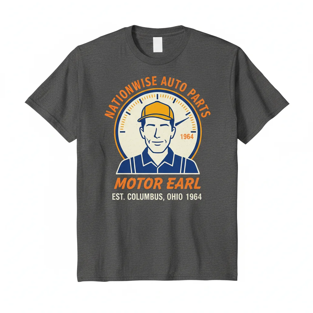 1964 Motor Earl Essential Tee - Vintage Auto Vibe
