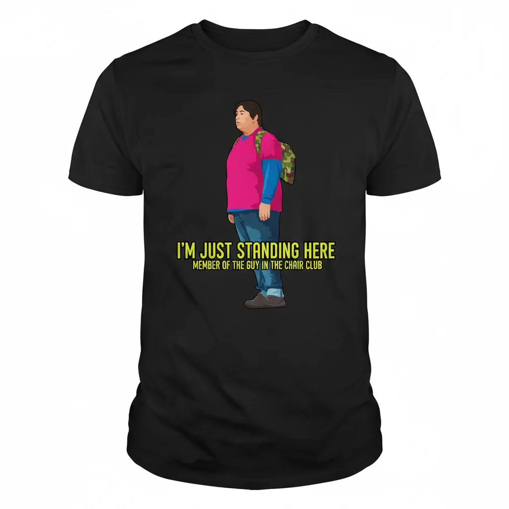 Embrace the Moment: Ned Leeds Standing Meme Premium Tee