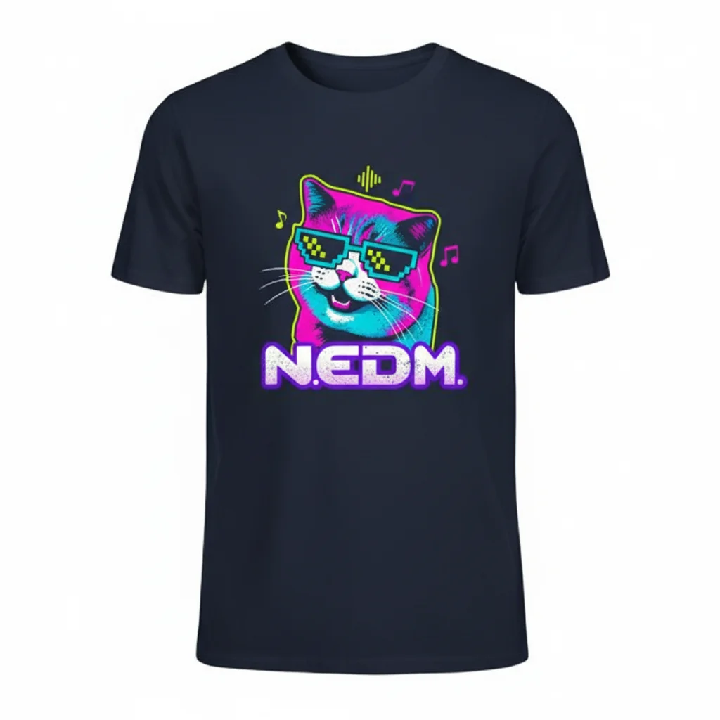 NEDM Cat Meme: Embrace Whimsy, Wear Your Smile Essential T-Shirt