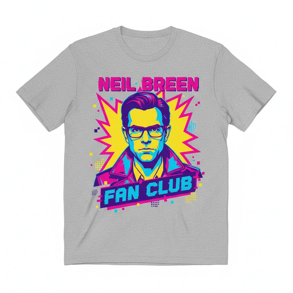 Neil Breen Fan Club Meme T-Shirt | Funny Cult Movie Fan Tee