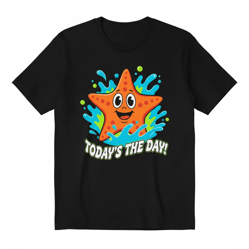 Nemo Starfish: Today's The Day - Ultra-Durable Essential T-Shirt